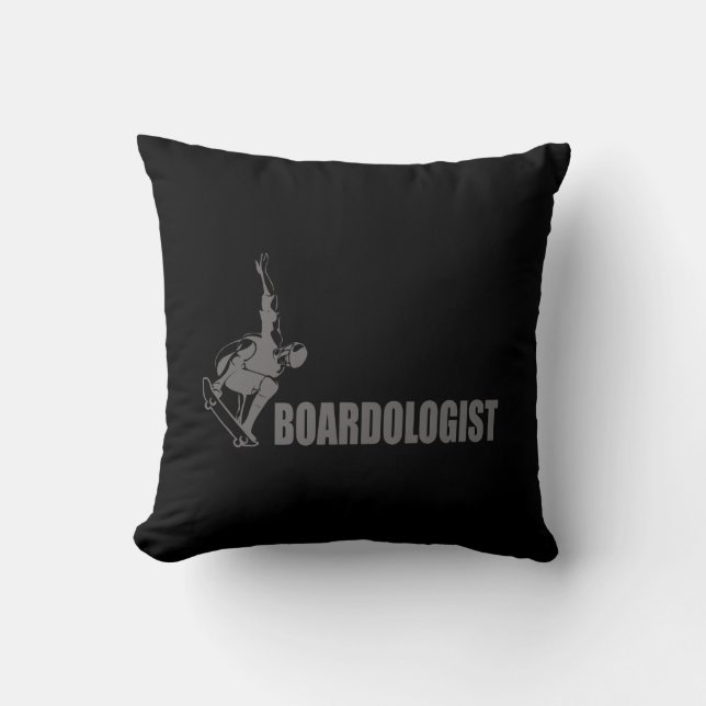 Coussin Funny Skateboarder (Recto)