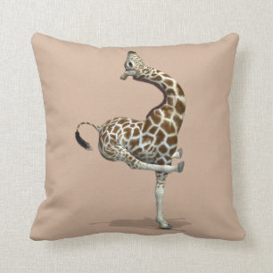 Coussin Funny Sporty Giraffe
