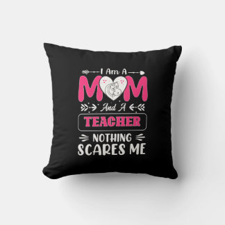 Coussin Funny Teacher Maman, Teacher Maman Funny