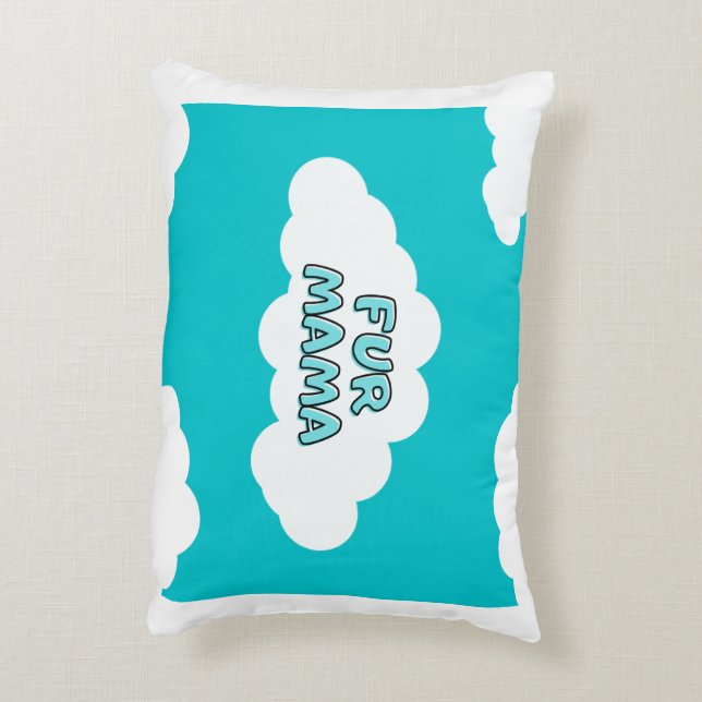 Coussin Fur Mama (Dos(Vertical))