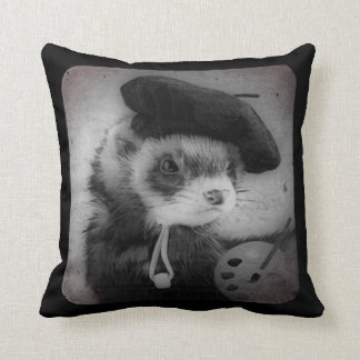 Coussin Furet comme artiste