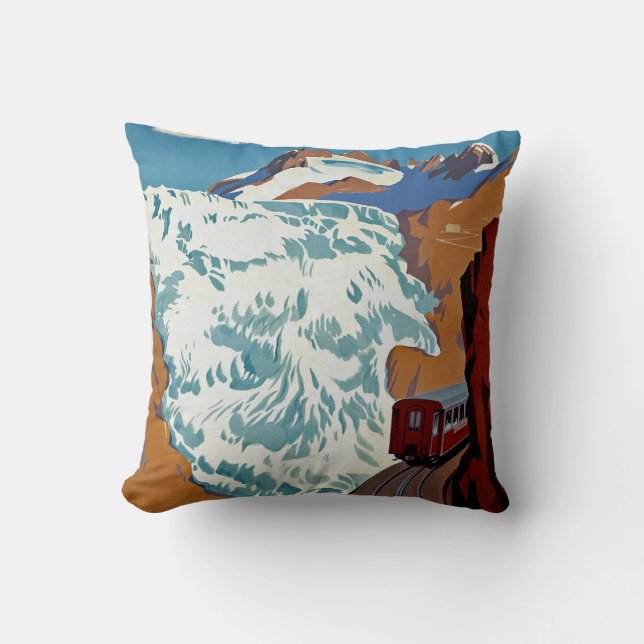 Coussin Furka-Oberalp Suisse (Recto)