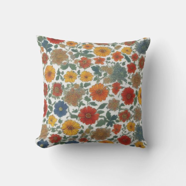 Coussin Fusion alpine : Un motif bavarois (Recto)