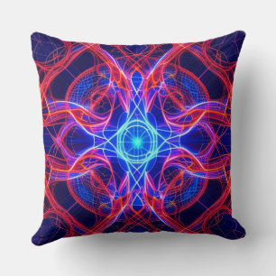 Coussin "Fusion Art et Science"