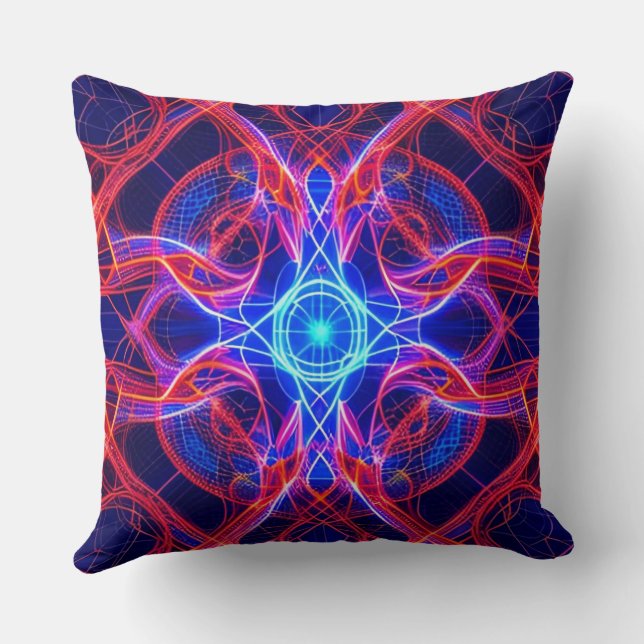 Coussin "Fusion Art et Science" (Verso)