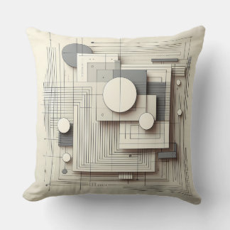 Coussin Fusion géométrique
