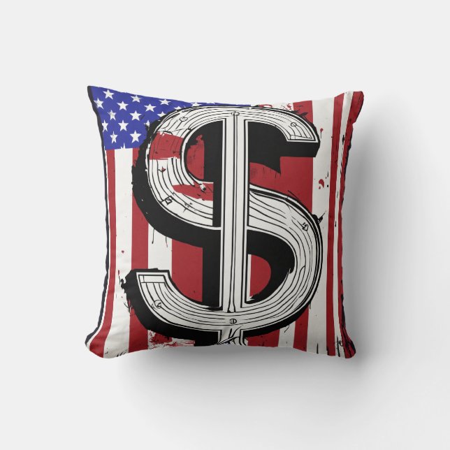 Coussin Fusion monétaire Britannia" (Recto)