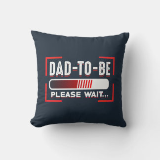 Coussin Futur papa Grossesse Faire-part Garder le sac