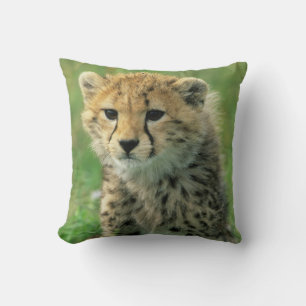 Coussin Fuzzy Cheetah Cub