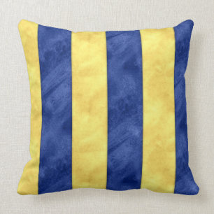 Coussin G Aquarelle de golf Signal nautique Pavillon marit