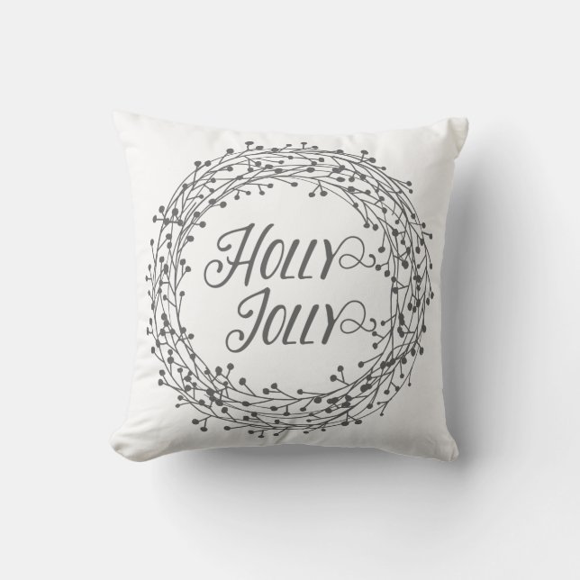 Coussin gai de houx (Recto)