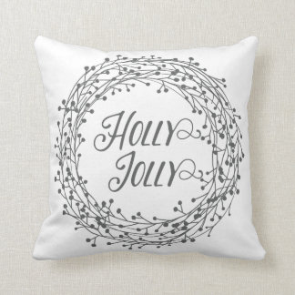 Coussin gai de houx