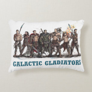 Coussin galactique d'accent de gladiateurs