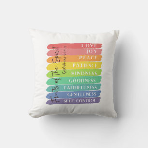 Coussin Galates 5:22-23 Fruit de l'Esprit