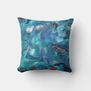 Coussin Galaxie 1 Bleu Clair