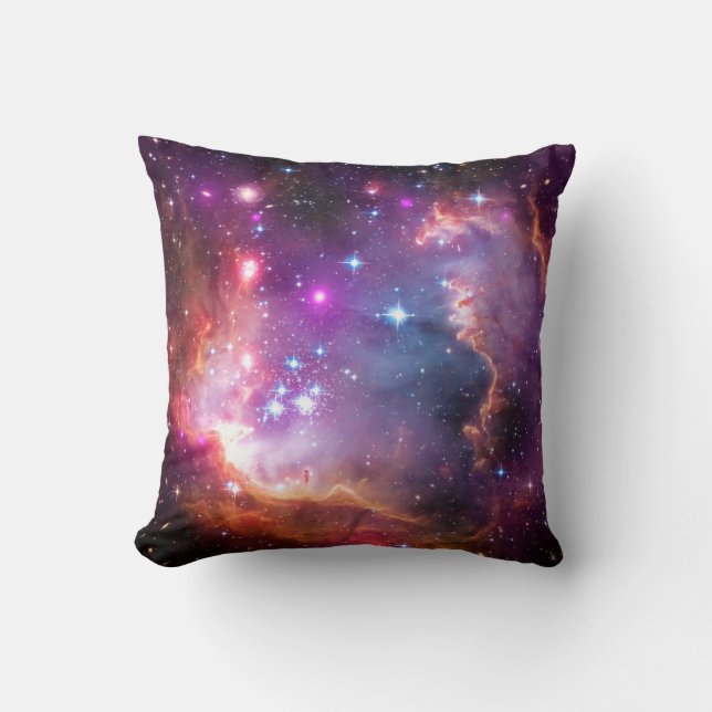 Coussin Galaxie Angélique Falln (Recto)