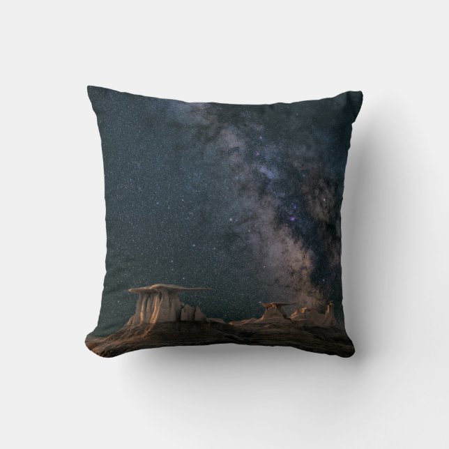 Coussin Galaxie colorée (Recto)