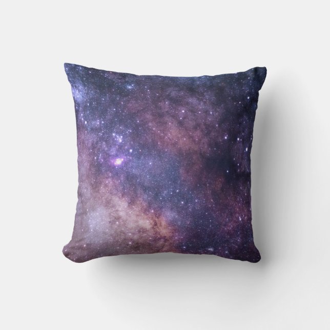 Coussin Galaxie de la Voie Lactée ciel étoiles univers ten (Recto)