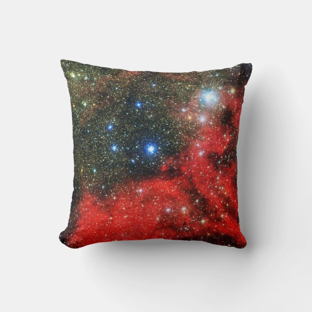 Coussin Galaxie en or tombé (Recto)