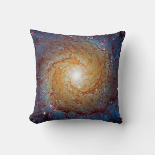 Coussin Galaxie spirale Messier 74 Photo de l'espace extra