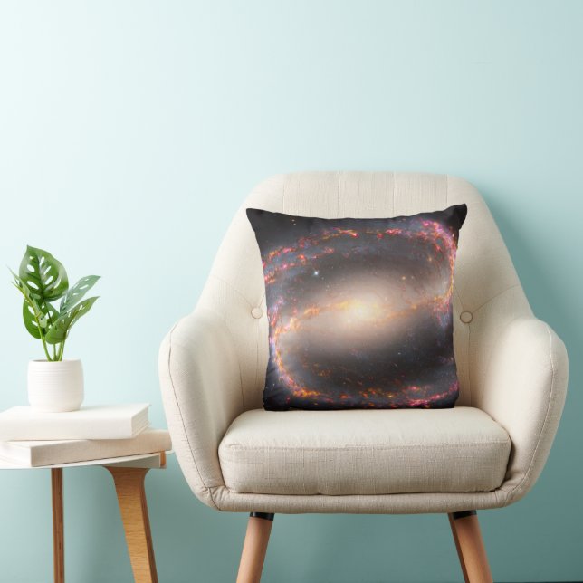 Coussin Galaxie Spirale Ngc 1300. (Chaise)