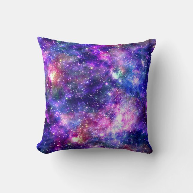 Coussin Galaxy Night Imprimer Design cosmique (Recto)