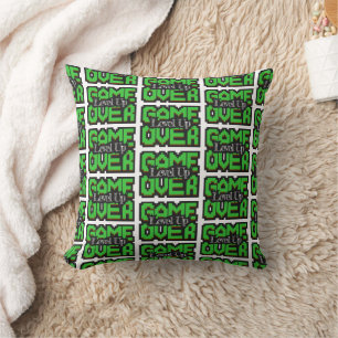 Coussin Game Over : Ressuscitez les jeux classiques et amé