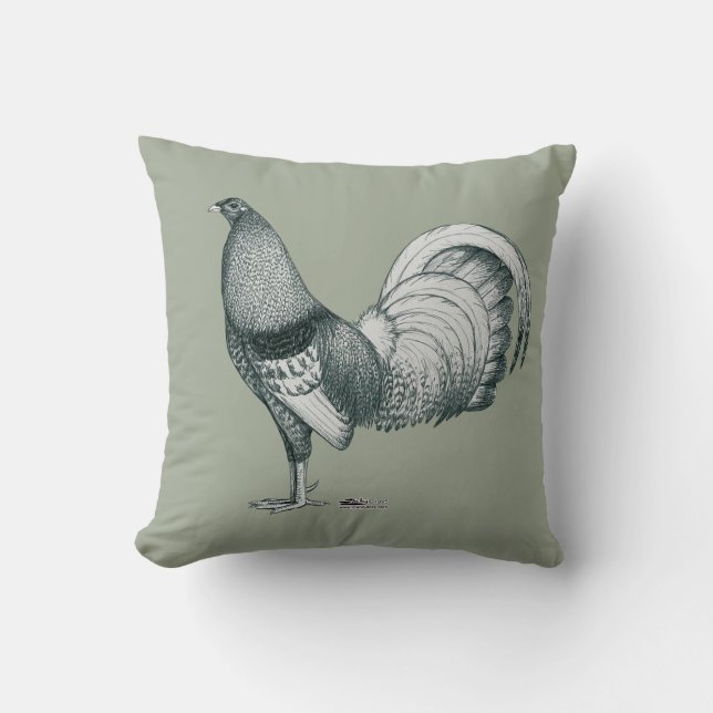 Coussin Gamecock Crele ou Dom (Recto)