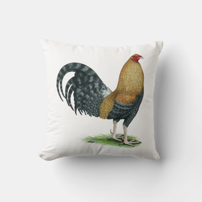 Coussin Gamecock :  Dom ou Crele (Recto)