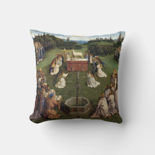 Coussin Gand Altarpiece (détail), Van Eyck Brothers