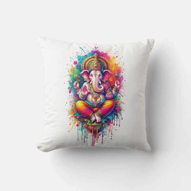 Coussin Ganesha 2 16x16 (Recto)