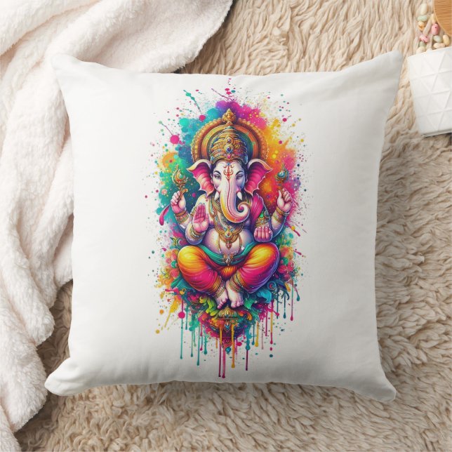 Coussin Ganesha 2 20x20 (Couverture)