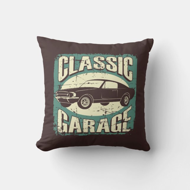 Coussin Garage de grotte pour hommes (Recto)