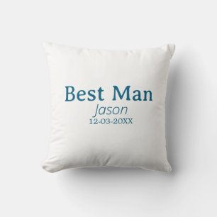 Coussin garçon d'honneur enterrement de vie de jeune fille