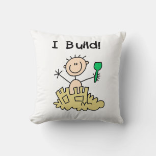 Coussin Garçon je construis