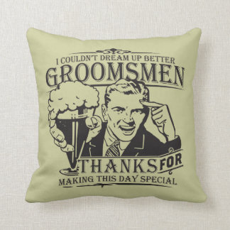 Coussin Garçons d'honneur de Merci