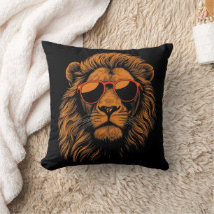 Coussin Garçons Enfants Drôle Lion Animal