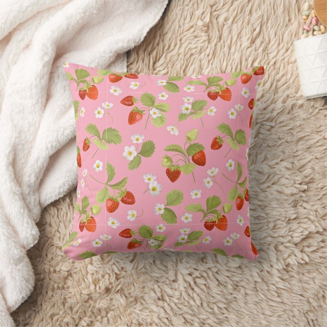 Coussin Garden Fraises fraîches (Couverture)