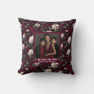 Coussin Gardenias Fleur Mummy Fille Botanique Rustique