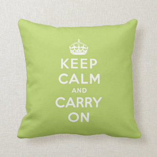 Coussin gardez le calme et continuez l'original