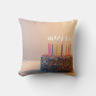 Coussin Gâteau d'anniversaire