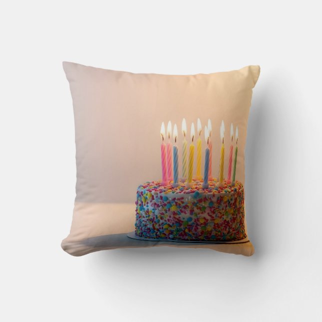 Coussin Gâteau d'anniversaire (Recto)