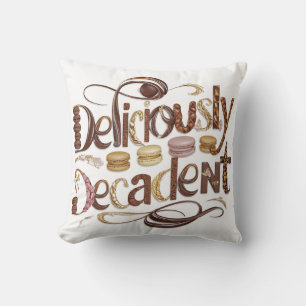 Coussin Gâteaux délicieusement décadents & Design au choco