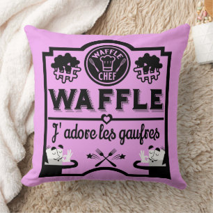 Coussin gaufres de Belgique