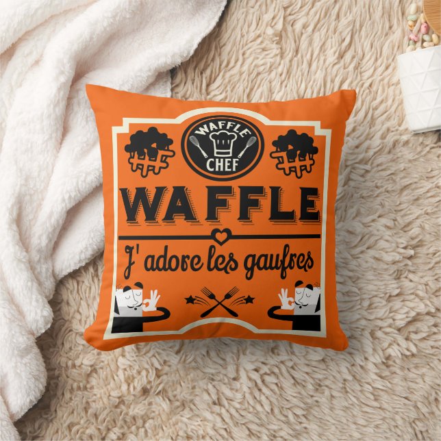 Coussin gaufres françaises (Couverture)