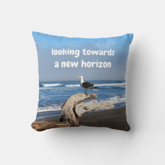 Coussin Gaviota frente al mar
