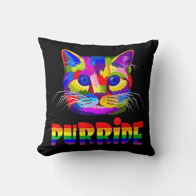 Coussin Gay pride pour femmes Hommes LGBT Daddy Daddy Cade (Recto)