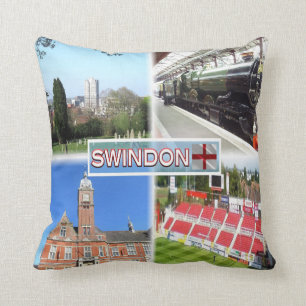 Coussin GB Swindon ^ Centre ville - Musée ferroviaire - Vi