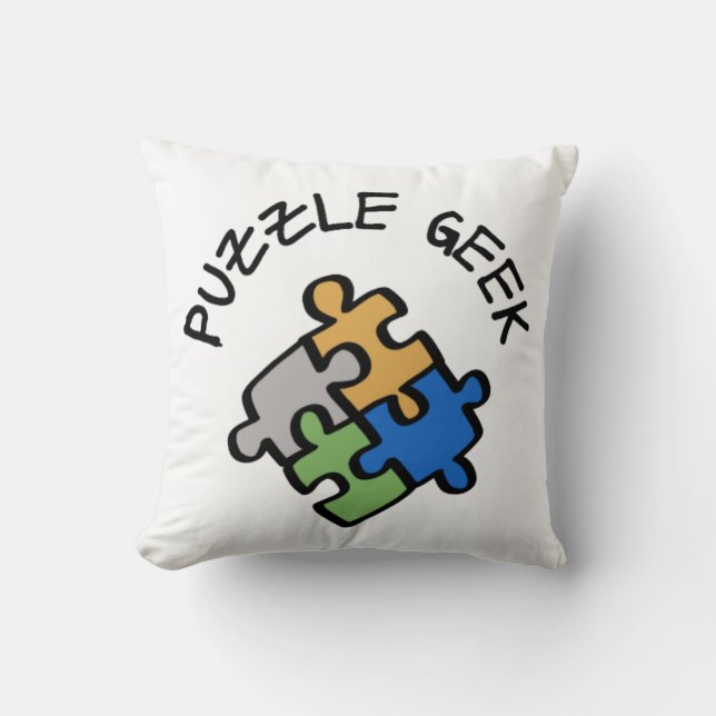 Coussin Geek de puzzle (Recto)