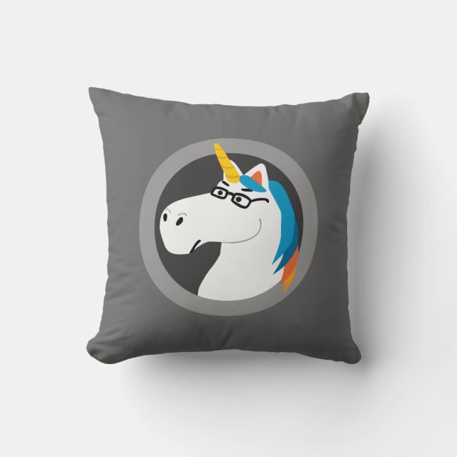 Coussin Geekicorn (Recto)